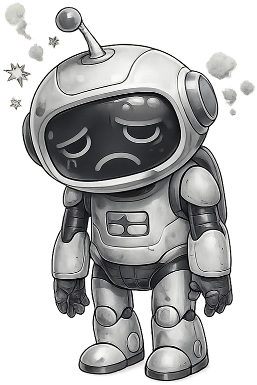 A weak, run-down mascot representing other SEO agencies